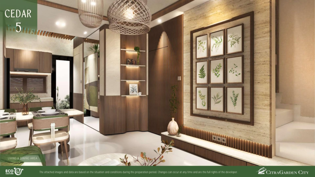 interior forestine tipe 5x12 living room